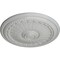 Ekena Millwork Brunswick Ceiling Medallion (Fits Canopies up to 4 1/2"), Hand-Painted Frost, 27"OD x 2 1/2"P CM27BRFRF - alternate 2